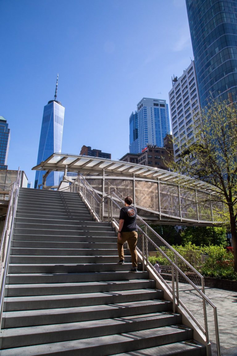 WEST THAMES PEDESTRIAN BRIDGE DECK LOWER MANHATTAN_ NYC-5