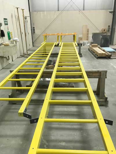 FRP Ladder &amp; Safety Cage Ladder Systems