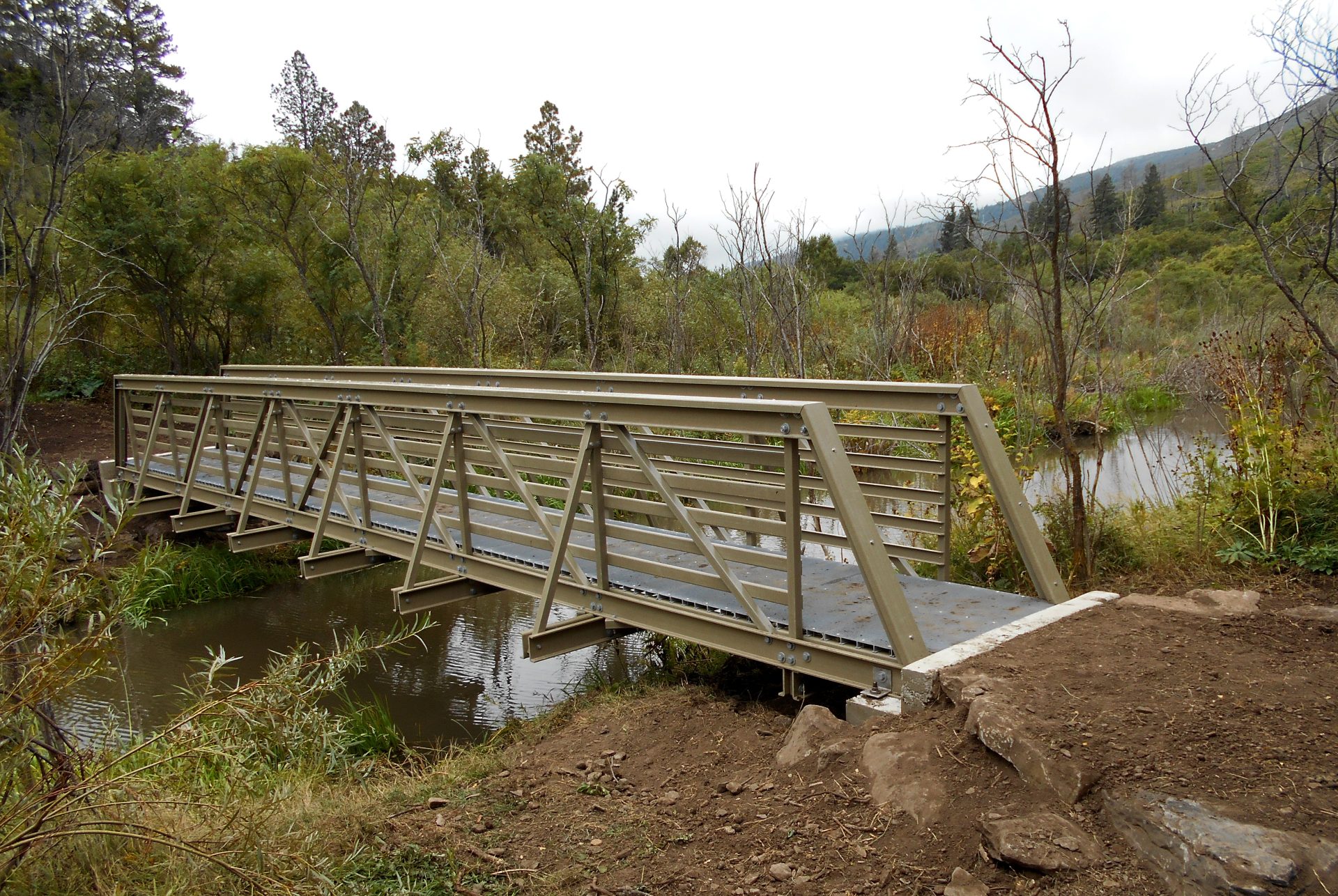 Fiberglass Pedestrian Bridges