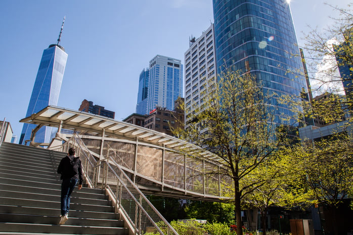 Pedestrian Bridge Decking