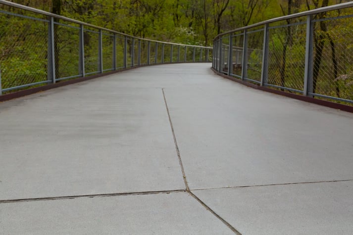 Pedestrian Bridge Decking